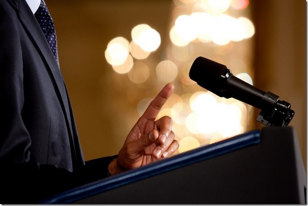 President Barack Obama gestures as he delivers an address on cybersecurity and the nation's digital future in the East Room of the White House, May 29, 2009. (Official White House photo by Chuck Kennedy)This official White House photograph is being made available for publication by news organizations and/or for personal use printing by the subject(s) of the photograph. The photograph may not be manipulated in any way or used in materials, advertisements, products, or promotions that in any way suggest approval or endorsement of the President, the First Family, or the White House.