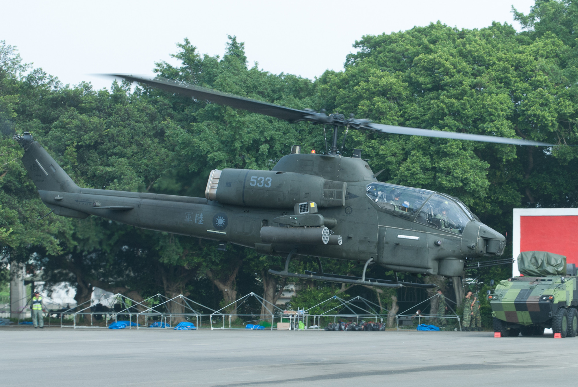 AH-1W超級眼鏡蛇攻擊直升機,陸航（圖／記者季相儒攝）