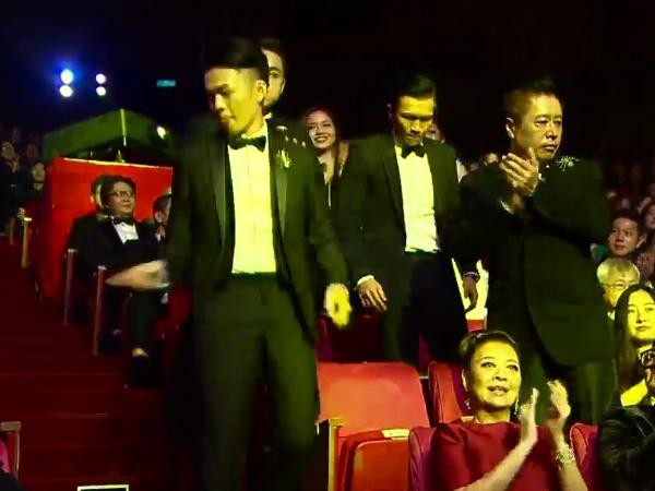 第52屆金馬獎頒獎典禮，最佳新演員 李鴻其《醉．生夢死》。（圖／翻攝自friDay影音）