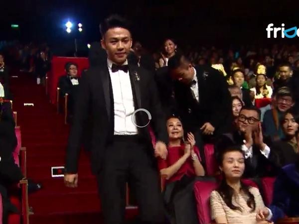 第52屆金馬獎頒獎典禮，最佳新演員 李鴻其《醉．生夢死》。（圖／翻攝自friDay影音）