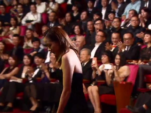 第52屆金馬獎頒獎典禮，最佳女主角 得獎人《百日告別》林嘉欣。（圖／翻攝自friDay影音）