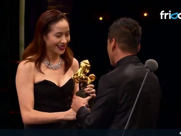 第52屆金馬獎頒獎典禮，最佳女主角，《百日告別》林嘉欣。（圖／翻攝自friDay影音）
