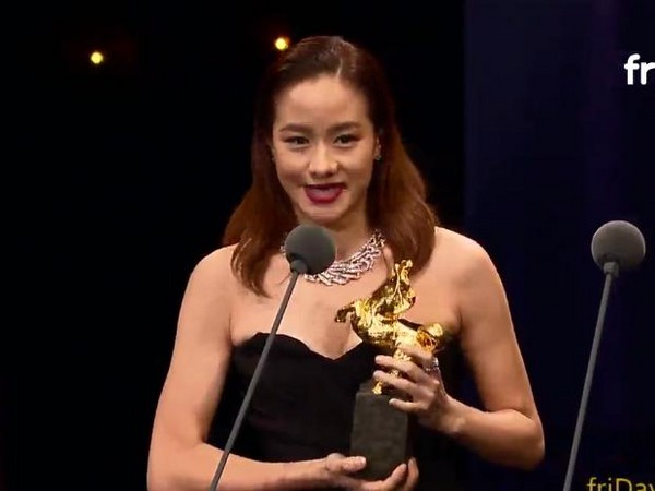 第52屆金馬獎頒獎典禮，最佳女主角，《百日告別》林嘉欣。（圖／翻攝自friDay影音）