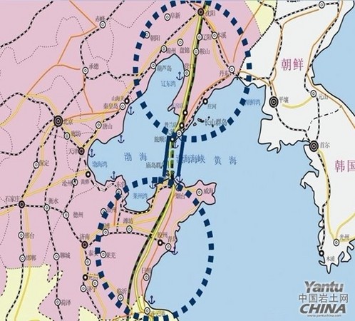 煙台至大連海底隧道（煙大海底隧道）施工方案出爐。（圖／翻攝自大陸岩土網）