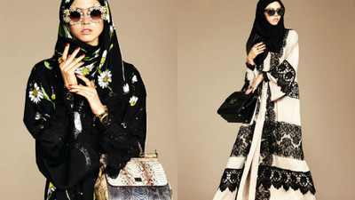 時尚品牌最新力作：頭巾＆長袍展現中東女性之美