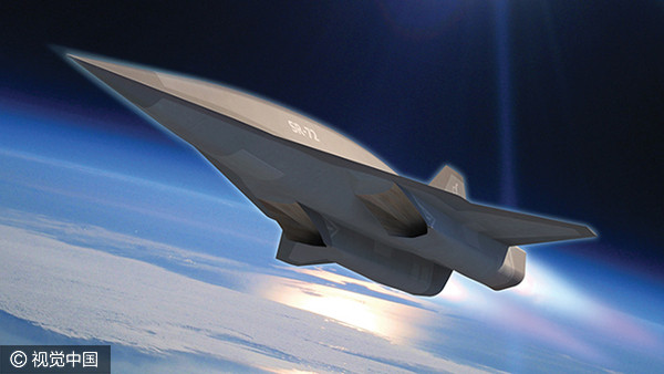 美國研發6倍超音速SR-72戰機。（圖／CFP視覺中國）