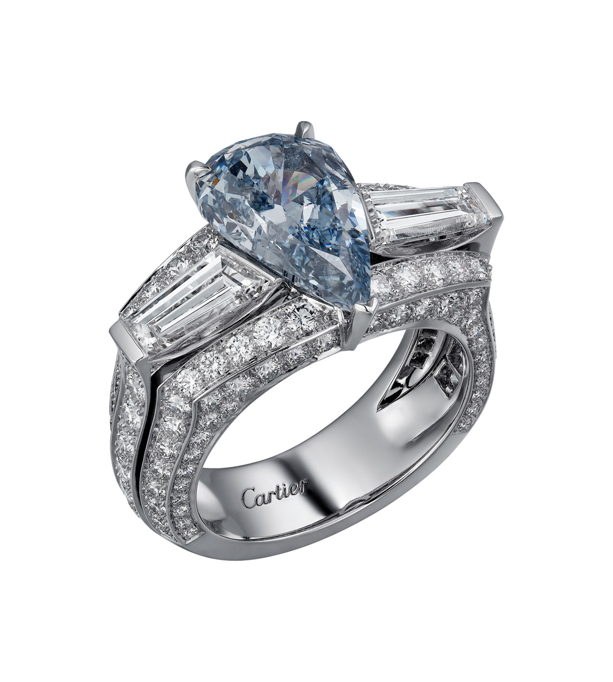 宝格丽_一枚BVLGARI宝格丽华美蓝钻戒指于纽约佳士得拍得1800万美元|腕表之家-珠宝