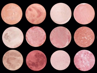 草莓滿月VS.火腿切片，你找得出來月亮在哪嗎！