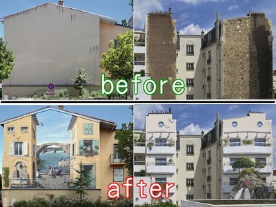 牆面上的「都更」，用壁畫讓老社區翻新！