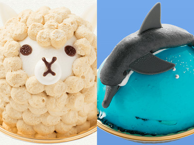 超多可愛動物造型萌蛋糕❤草尼馬跟海豚你想吃哪個？