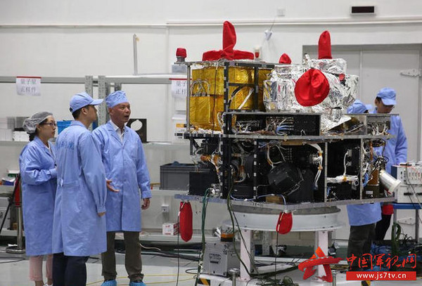 ▲中國將發射世界第一顆量子衛星「墨子號」。（圖／翻攝中國軍視網）