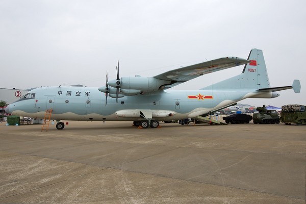 中國空軍運-9中型運輸機。（圖／翻攝自維基百科）