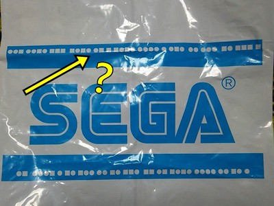 SEGA袋子上「神秘暗號」，數年後終於解出遊戲公司本意