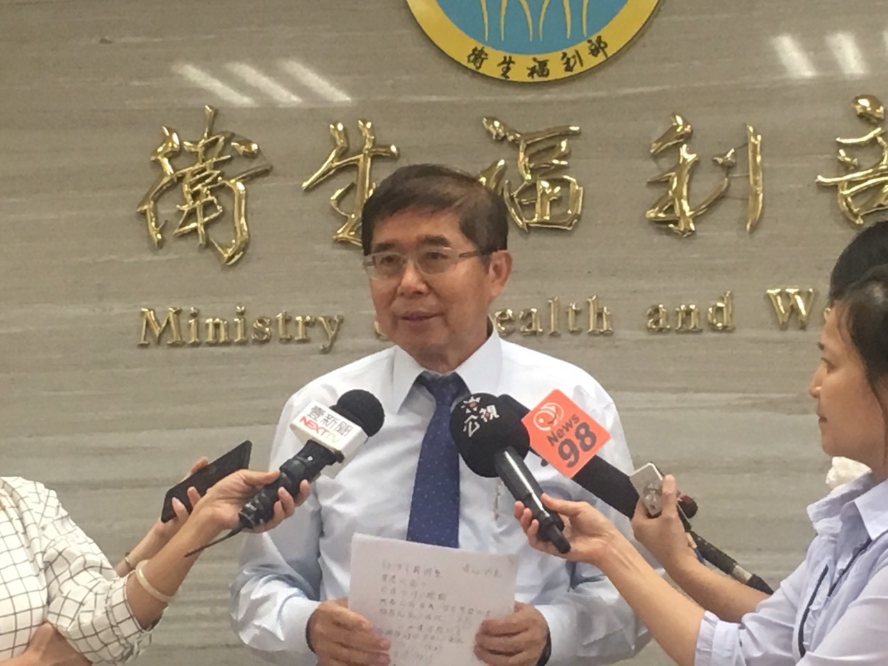 健保署長李伯璋。(圖/記者嚴云岑攝)