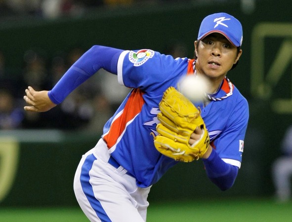 林昌勇將進入小熊隊體系，圖為他2009年參加世界棒球經典賽。（圖／達志影像／美聯社）