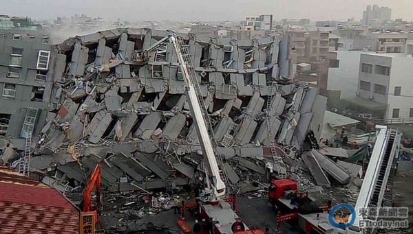 ▲0206台南震災維冠大樓倒塌案，造成住戶115人死亡，103人輕、重傷。（圖／記者林悅翻攝）