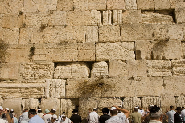 耶路撒冷的聖地「哭牆」。(圖／達志影像／美聯社)