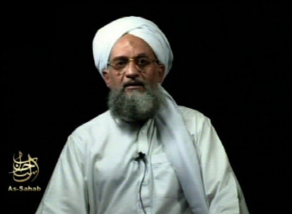 蓋達組織（基地組織）首腦薩瓦里（Ayman al-Zawahiri）。（圖／達志影像／美聯社）