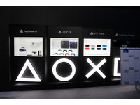 Playstation的參展攤位。