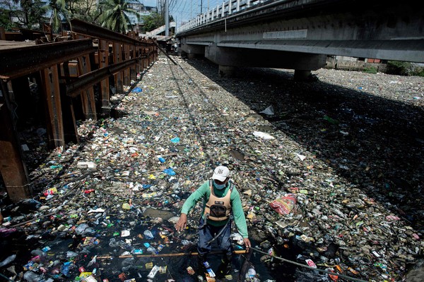 菲律賓布拉干省（Bulacan）的馬里澇河（Marilao river）（圖／CFP）