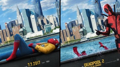 《蜘蛛人：返校日》海報被讚「完美」　但…《死侍2》略神一籌
