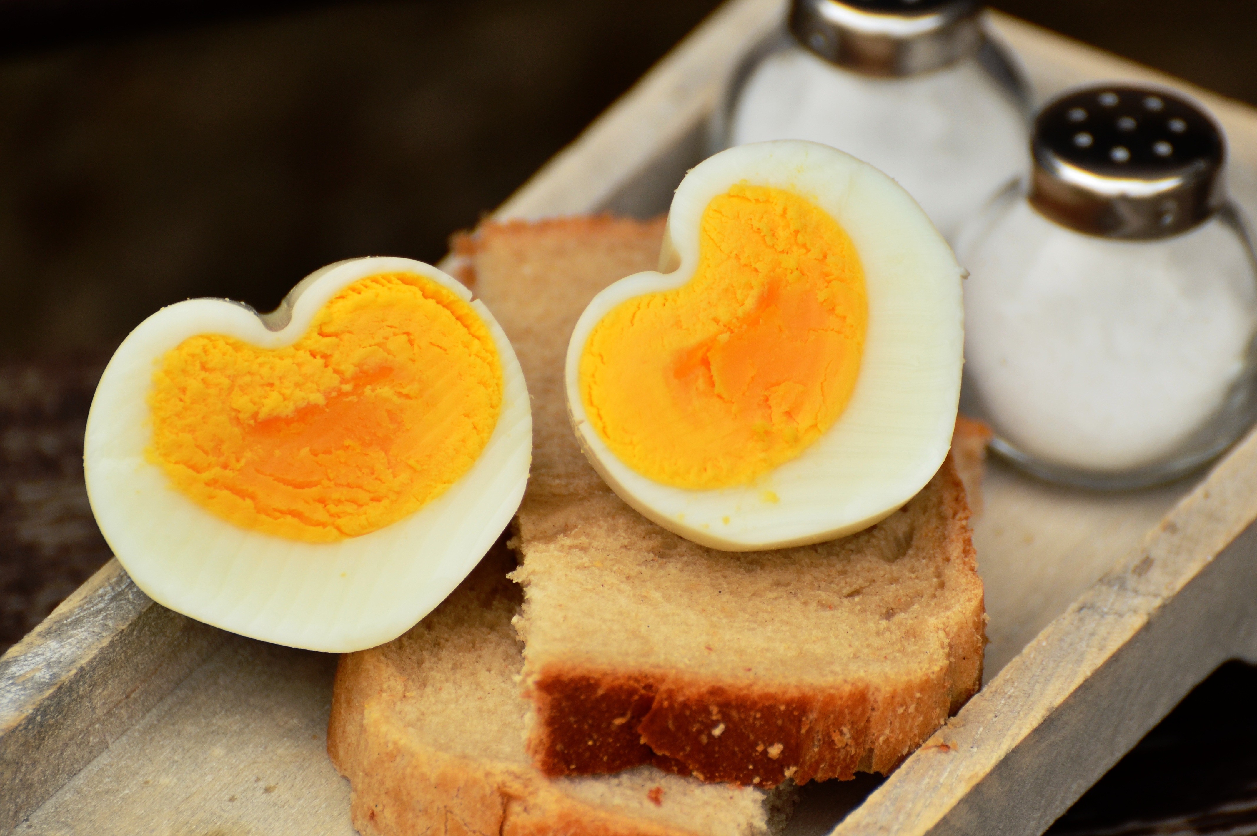 ▲愛心,水煮蛋,蛋黃,雞蛋。（圖／取自LibreStock）