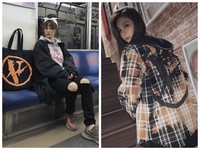輔大混血正妹徐熙真，是西門町知名潮店Dawn Rise的模特兒，時常在IG分享潮牌服裝穿搭！