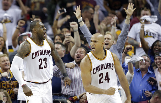 ▲詹姆斯（lebron james）、傑佛森（richard jefferson）。（圖／達志影像／美聯社）