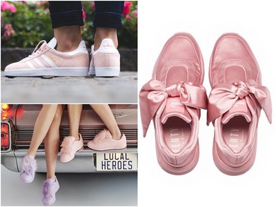 春天13款少女心「粉紅色球鞋」　穿上之後桃花就要開啦
