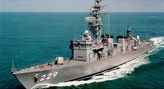 日本海上自衛隊第12護衛隊所屬「阿武隈」號護衛艦。（圖／翻攝自日本海上自衛隊官網）