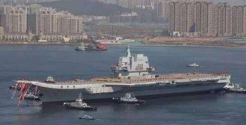 ▲大陸首艘航母001A，中國的海軍夢。（圖／翻攝自新浪軍事）