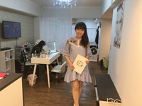 ▲主播徐嘉瑜轉行當美睫店老闆。（圖／記者葉佳華攝）