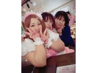 ▲日本重量級女僕咖啡廳。（圖／翻攝自わかむ@推特，下同。）