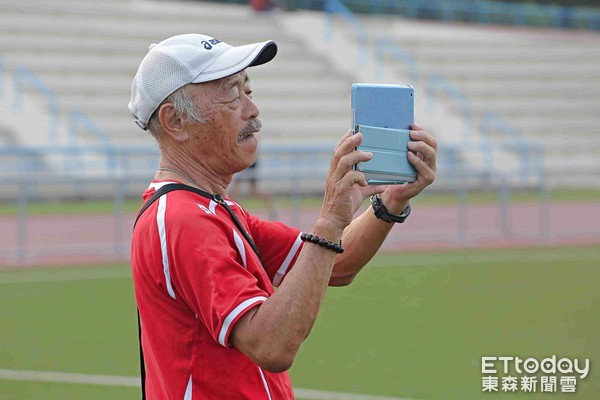 ▲中華男足練球，黑田和生。（圖／記者張克銘攝）