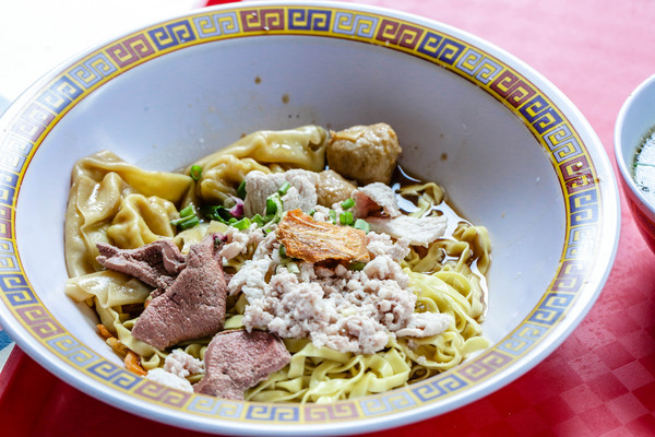 新加坡旅遊-米其林一星大華豬肉粿條麵（圖／記者林世文攝）