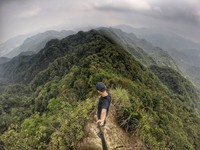 趁年輕熱血一下！形如「天然攀岩場」的筆架山稜線縱走