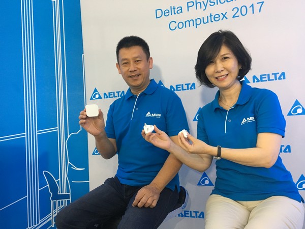 ▲台達電執行長鄭平出席computex。（圖／周康玉記者攝）