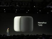  HomePod 售價 349 美元，今年 12 月在美國、英國，2018 年在全球市場上市。