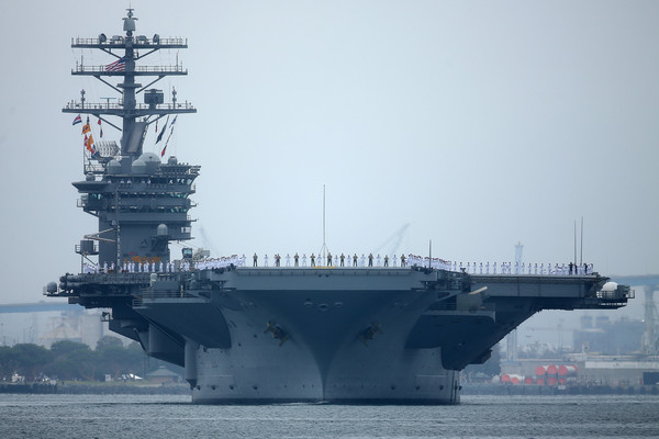 ▲尼米茲號航空母艦（USS Nimitz CVN-68）。（圖／路透社）