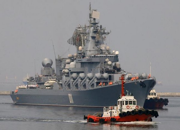 ▲俄羅斯海軍導彈巡洋艦「瓦良格號」。(Varyag)。（圖／路透社）