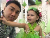 梅愛偲的女兒已經3歲了。