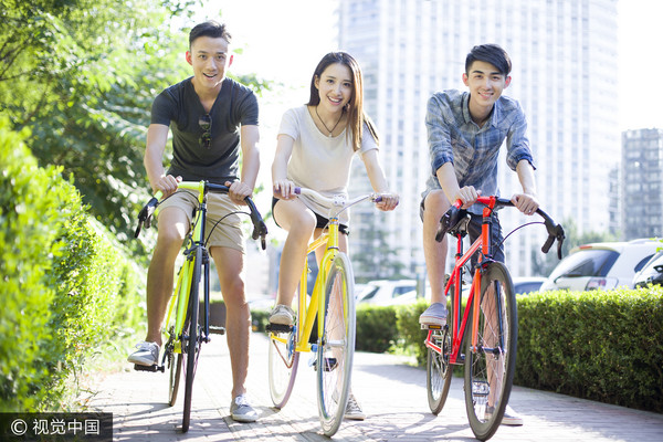 ▲聊是非用圖，男女，兩性，自行車，腳踏車，社團，人際，朋友。（圖／CFP）