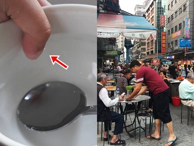 小吃攤店員手指插熱湯！網不意外：指甲垢是台灣美食精華