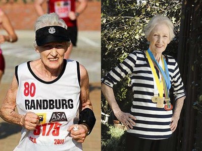 85歲嬤2小時跑完半馬　練出「回春腿」擺脫骨質疏鬆