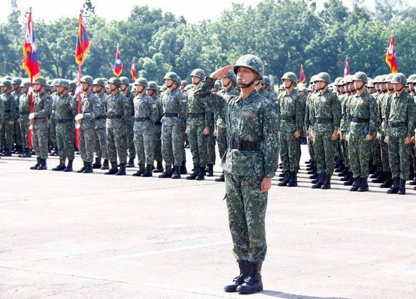 ▲▼106年三軍九校院聯合入伍訓練開訓典禮。（圖／陸軍司令部提供）