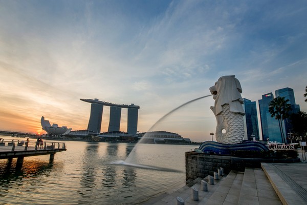 ▲新加坡旅遊 魚尾獅 酷航波音787。（圖／新加坡旅遊局提供）