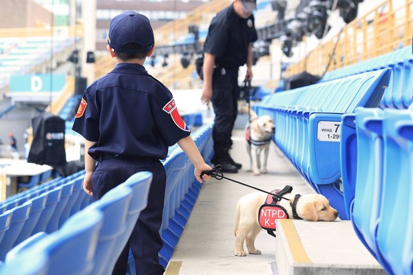 ▲新北市小警犬，福星。（圖／翻攝自NPA 署長室）