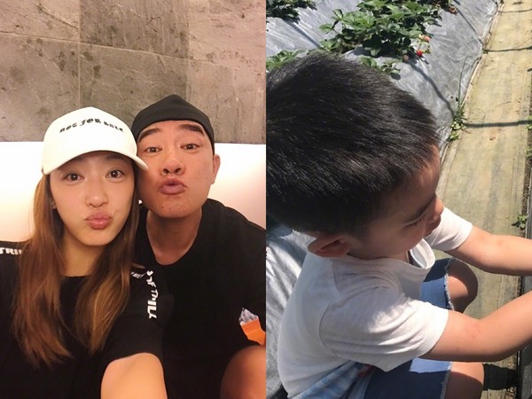 ▲陈小春和应采儿的儿子4岁了！（图／翻摄自应采儿微博）