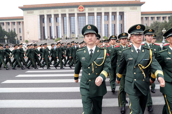 ▲▼解放軍建軍90周年。（圖／路透社）