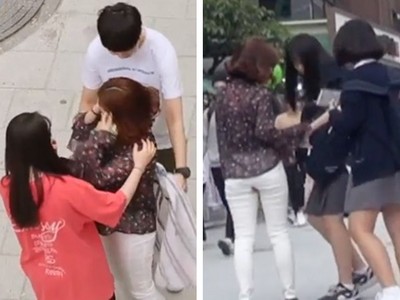 女生「漏經」該提醒嗎？南韓街頭實驗：年輕人真的好棒！
